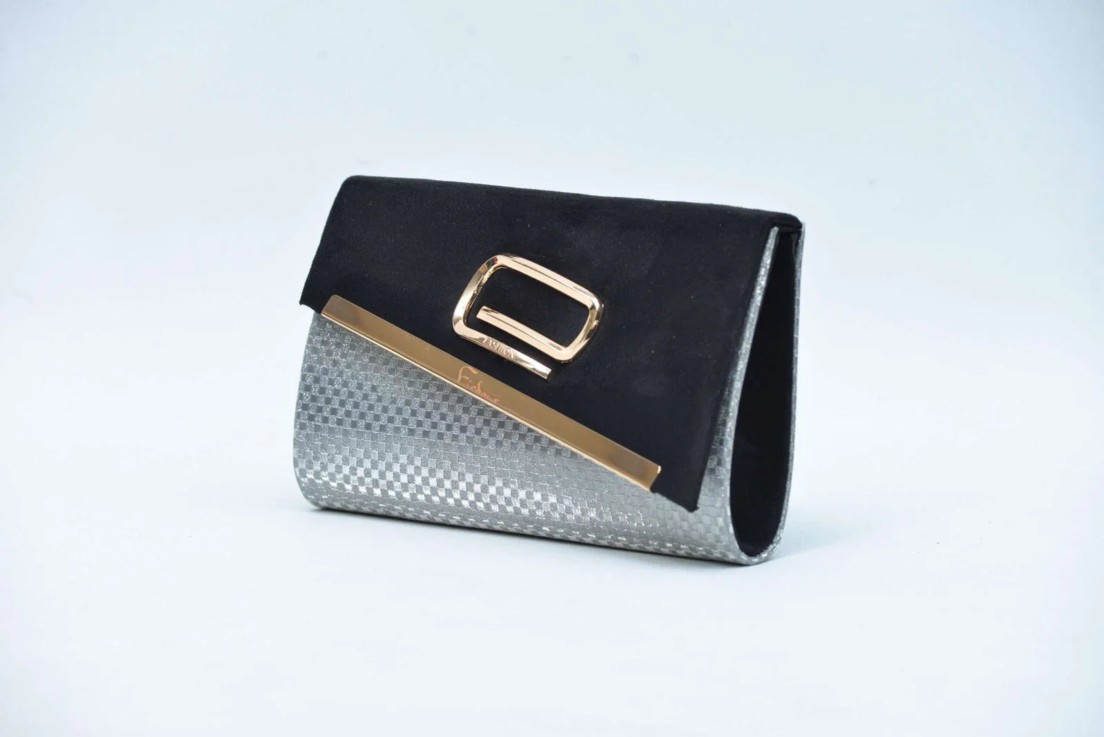 Firdous Clutch bag Black Velvet